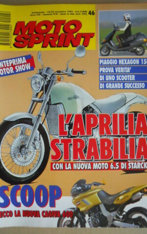 Motosprint 46 1994 Scoop la nuova Cagiva 600 -