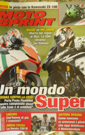Motosprint 47 2010 Prova Cross Honda CRF/R - Biaggi Vs Melandri
