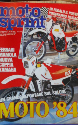 Motosprint 48 1983 Speciale Salone di Milano - Ferrari Mamola coppia Yamaha