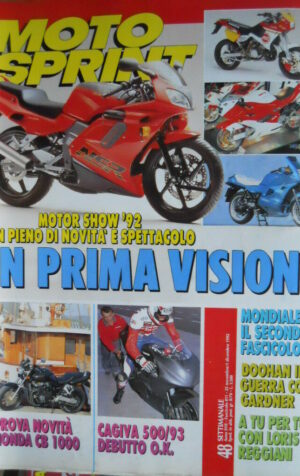 Motosprint 48 1992 Motor Show 92 - Honda CB 1000 - Cagiva 500/93