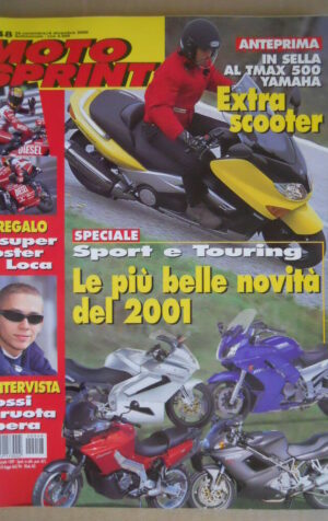 Motosprint 48 2000 Intervista a Valentino Rossi a ruota libera