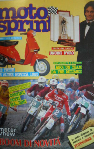 Motosprint 49 1982 Kenny Roberts e Lawson alla corte di Agostini