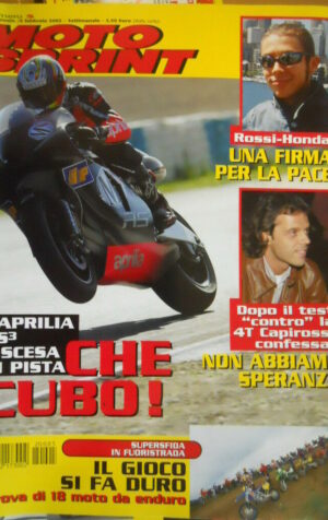 Motosprint 5 2002 Valentino Rossi - Honda una firma per la pace