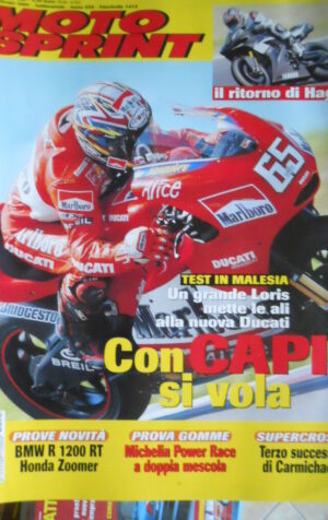 Motosprint 5 2005 Test novità BMW R1200RT Honda Zoomer - Ritorno di Haga