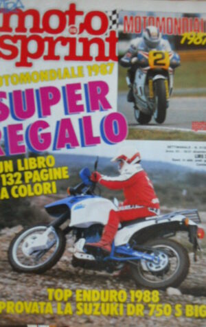 Motosprint 51/52 1987 Top Enduro 1988 - Test Suzuki DR 750 S Big