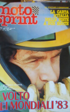 Motosprint 6 1983 Virginio Ferrari - test MBA 250 GP - Italjet T 350 Piuma