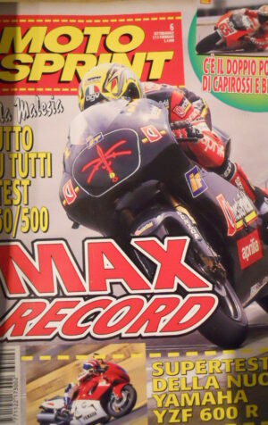 Motosprint 6 1996 Super Test Yamaha YZF 600 R -Gp Malesia