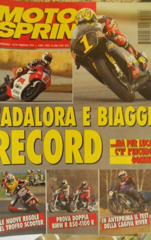 Motosprint 7 1995 Cadalora e Biaggi record - Test BMW R 850 - 1100 R
