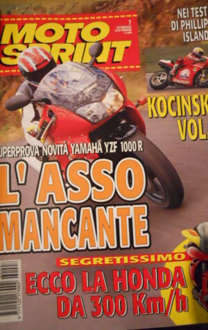 Motosprint 7 1996 Test Yamaha YZF 1000 R - Kocinski vola