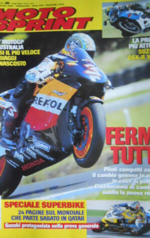Motosprint 8 2005 La più attesa Suzuki GSX-R 1000 - speciale Superbike Suzuki