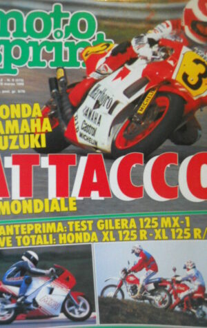 Motosprint 9 1988 Test Gilera 125 MX-1 - Honda XL 125R - ATTACCO AL MONDIALE