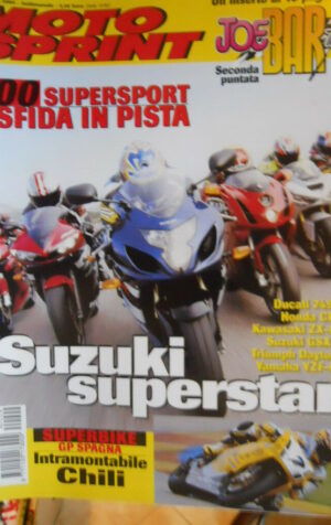 Motosprint 9 2004 Sfida Ducati 749S Honda CBR Kawasaki ZX-6R Suzuki GSX-R