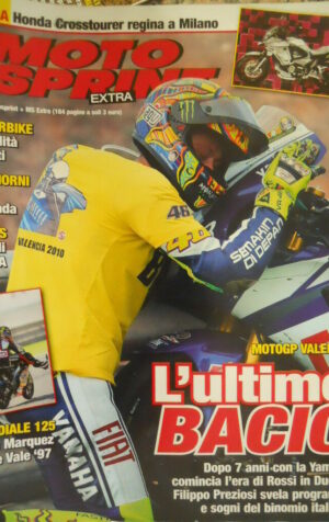 Motosprint extra n°2/2010 allegato al 45 - Rossi lascia la Yamaha per la Ducati