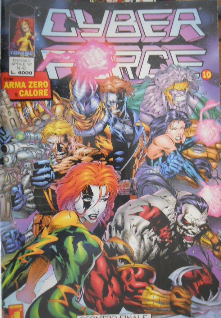 Cyber Force n. 42 1997 Ed. Star Comics