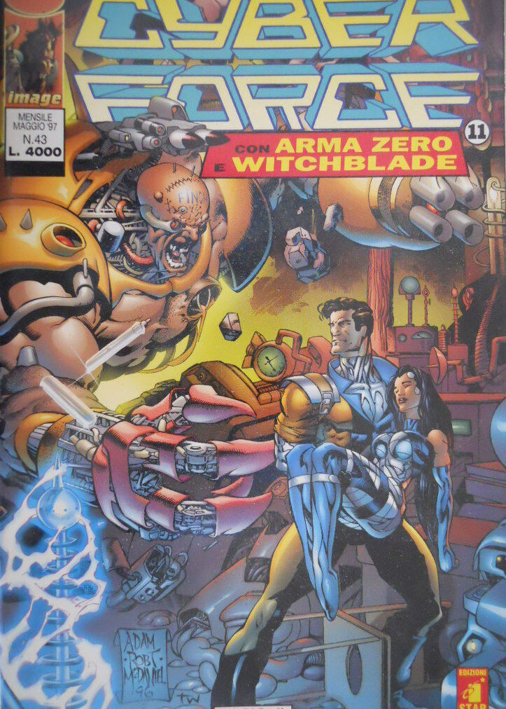 Cyber Force n. 43 1997 Ed. Star Comics