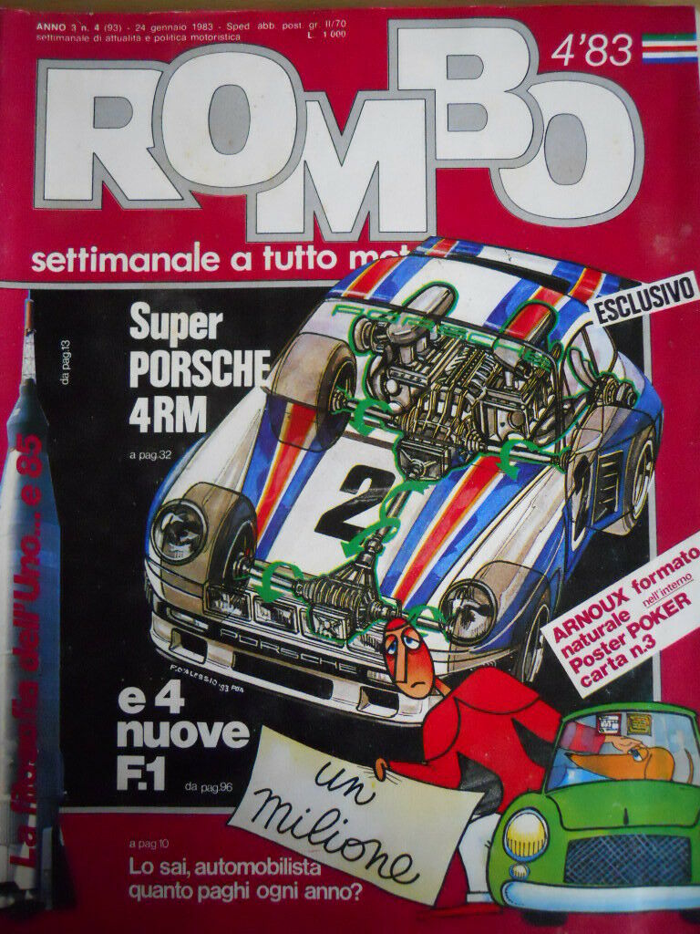Rombo 4 1983 - Fiat Uno - Super Porsche 4RM -
