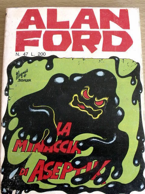 Alan Ford 47 1973 ed.Corno