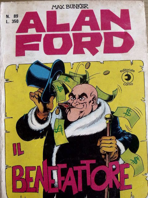 Alan Ford 89 1976 ed.Corno