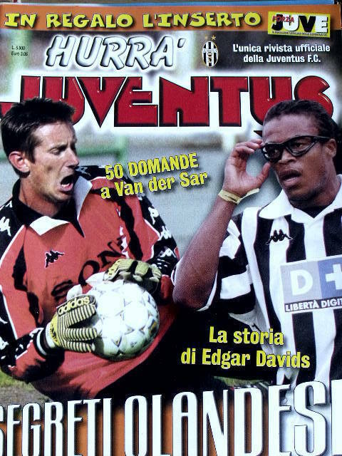Hurrà Juventus 10 1999 La Storia di Edgar Davids - 50 domande a Van Der Sar