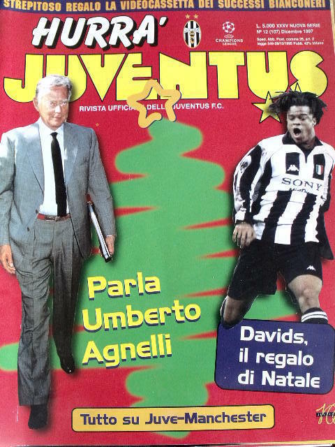 Hurrà Juventus 12 1997 Parla Umberto Agnello - Tutto su Juve Manchester