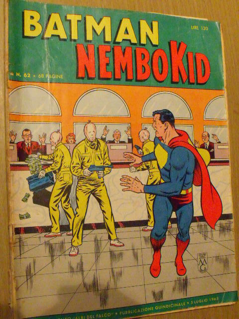 Batman Nembo Kid 62 1965 ed. Mondadori 1965 - inedito