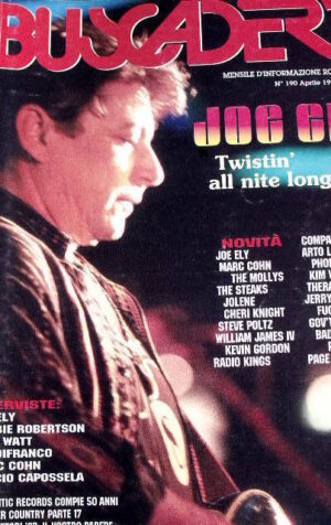 Buscadero 190 1998 Joe Ely Mike Watt Vinicio Capossela Ani DiFranco Marc Cohn