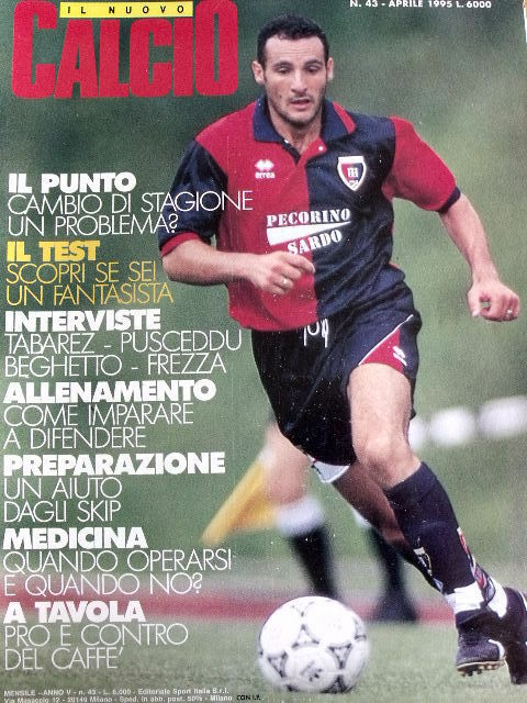 Nuovo Calcio 43 1995 Tabarez Pusceddu Beghetto Frezza -