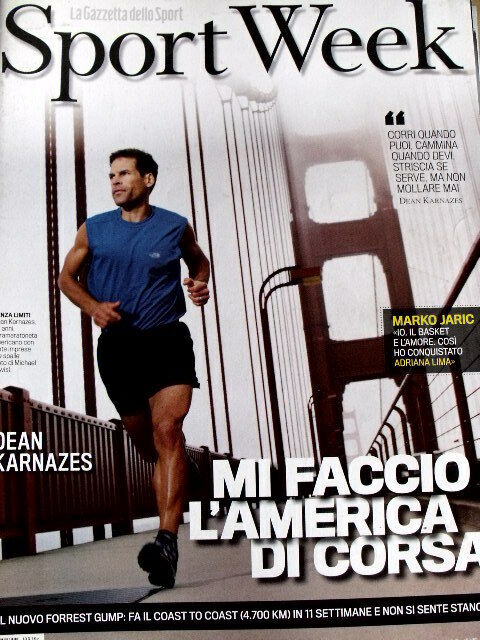 Sport Week 16 2011 Il nuovo Forrest Gump Dean Karnazes