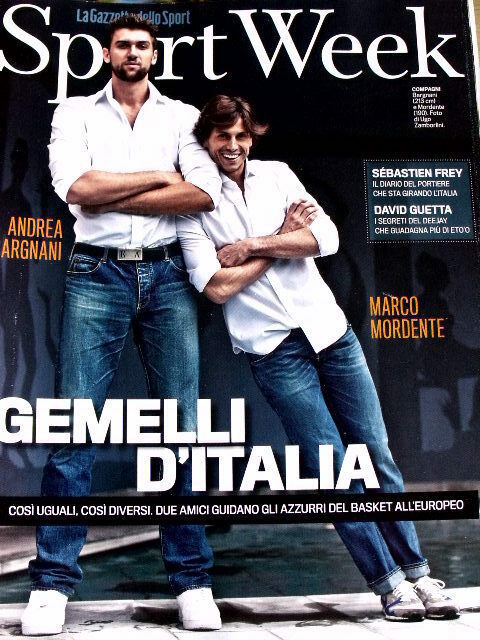 Sport Week 30 2011 Andrea Bargnani Marco Mordente - Sebastian Frey