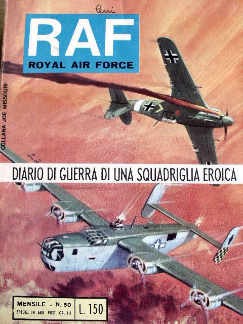 RAF Royal Air Force - Collana Joe Missouri 50 1970 ed. Bianconi