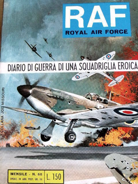 RAF Royal Air Force - Collana Joe Missouri 68 1971 ed. Bianconi