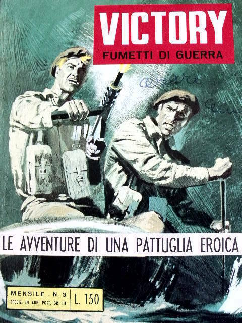 Victory Fumetti di Guerra 3 1968 ed. Alhambra