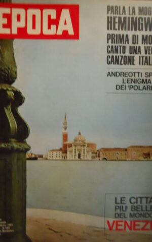 Epoca 648 1963 Parla la moglie di Hemingway.Intervista a Giuseppe Trabucchi