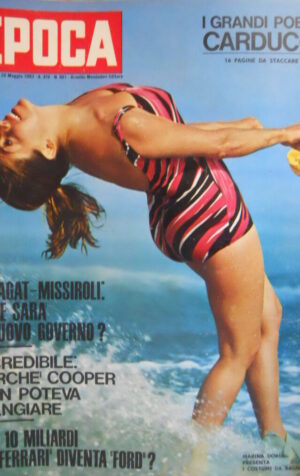 Epoca 661 1963 Aldo Moro.Fidel Castro in America.Ilaria Occhini.Gordon Cooper