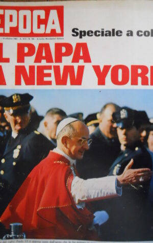 Epoca 785 1965 Paolo VI a New York.Dossier su Newton.Sophia Loren e Gregory Peck