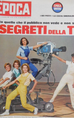 Epoca 793 1965 I segretei della TV.Campagna elettorale di Charles De Gaulle