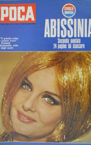 Epoca 816 1966 Dossier:Abissinia,contro le armate dei Grandi ras.Rossana Podestà