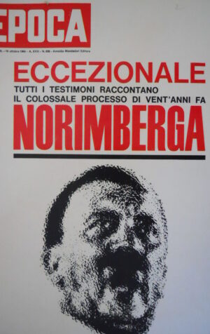 Epoca 838 1966 Parla Eugenio Montale.Dossier:processo di Norimberga.Sandra Milo