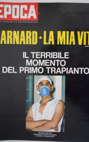 Epoca 989 1969 Storia dello yacht di Guglielmo Marconi.Barnard:primo trapianto