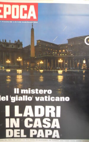 Epoca 999 1969 Furto in Vaticano.L'avventura di Apollo 12.I dipinti i Renoir