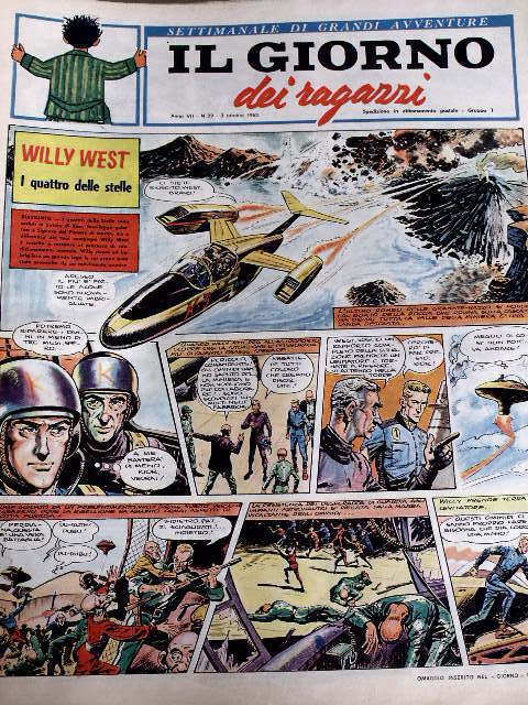 Il Giorno dei Ragazzi 39 1963 Chicchirino & Coccobill nell' Arizona Jacovitti