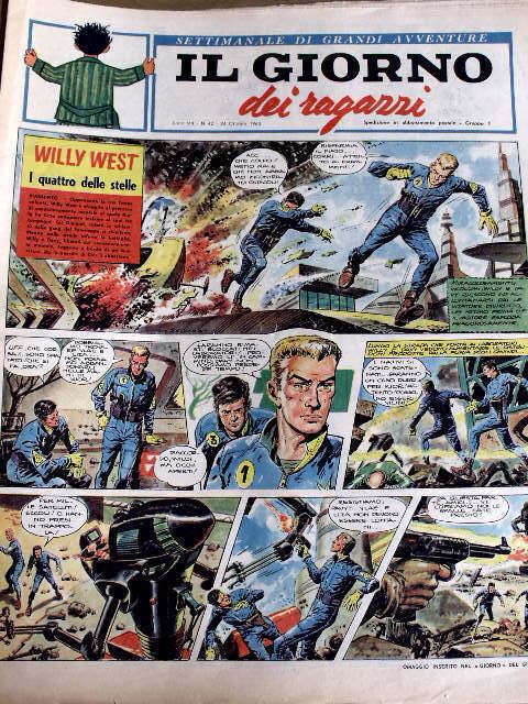 Il Giorno dei Ragazzi 42 1963 Chicchirino & Coccobill nell' Arizona Jacovitti