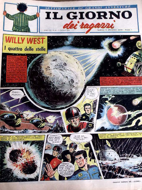 Il Giorno dei Ragazzi 48 1963 Chicchirino & Coccobill nell' Arizona Jacovitti