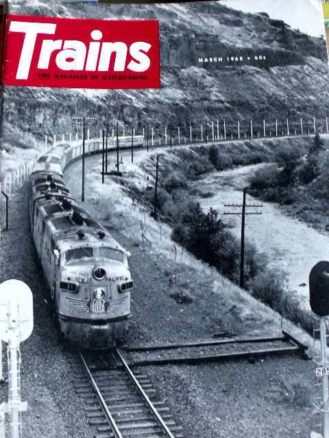 Trains - magazine of railroading 3 1968