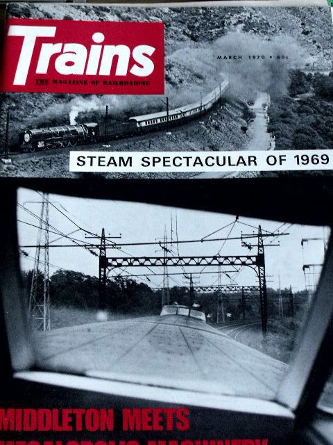 Trains - magazine of railroading 3 1970