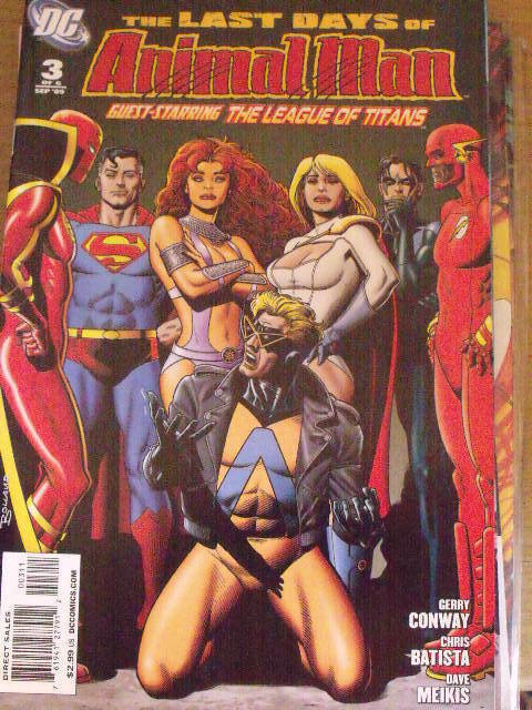 Last Days of Animal Man n°3 of 6 Sep 2009 ed. Dc Comics