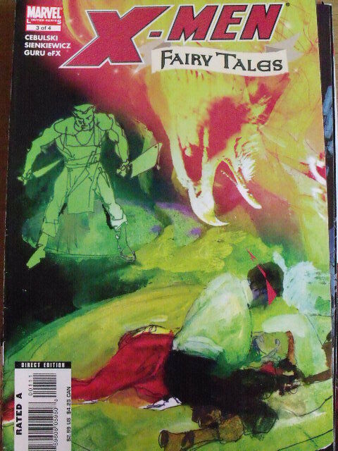 X-Men Fairy Tales 3 of 4 2006 ed. Marvel Comics