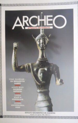 ARCHEO 18 1986 Monte Bego: incisioni rupestri. Tunisia: scavi a Kerkouane