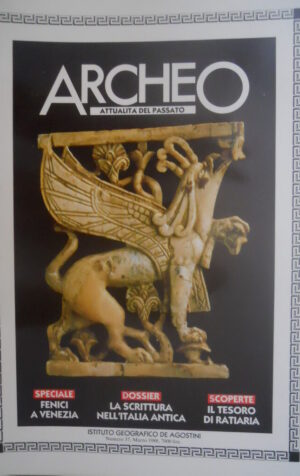 ARCHEO 37 1988 Fenici a Venezia. Scrittura nell'Italia Antica.Tesoro di Ratiaria