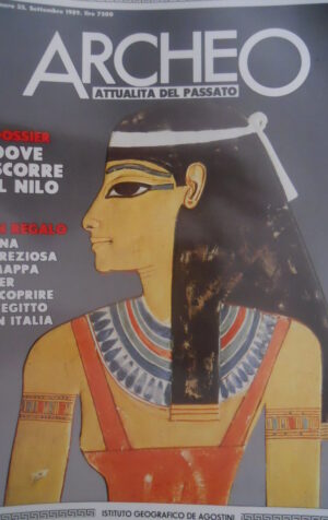 ARCHEO 55 1989 Dossier:dove scorre il Nilo.Etruschi in posa.Affreschi di Stabiae